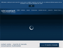 Tablet Screenshot of datacontact.it